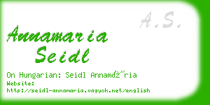 annamaria seidl business card